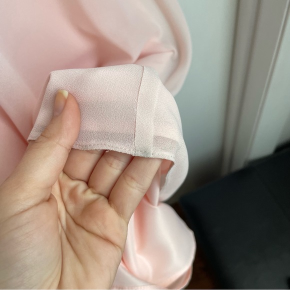 Hayley Paige Occasions 5763 Bridesmaids Dress in Blush - Picture 14 of 14